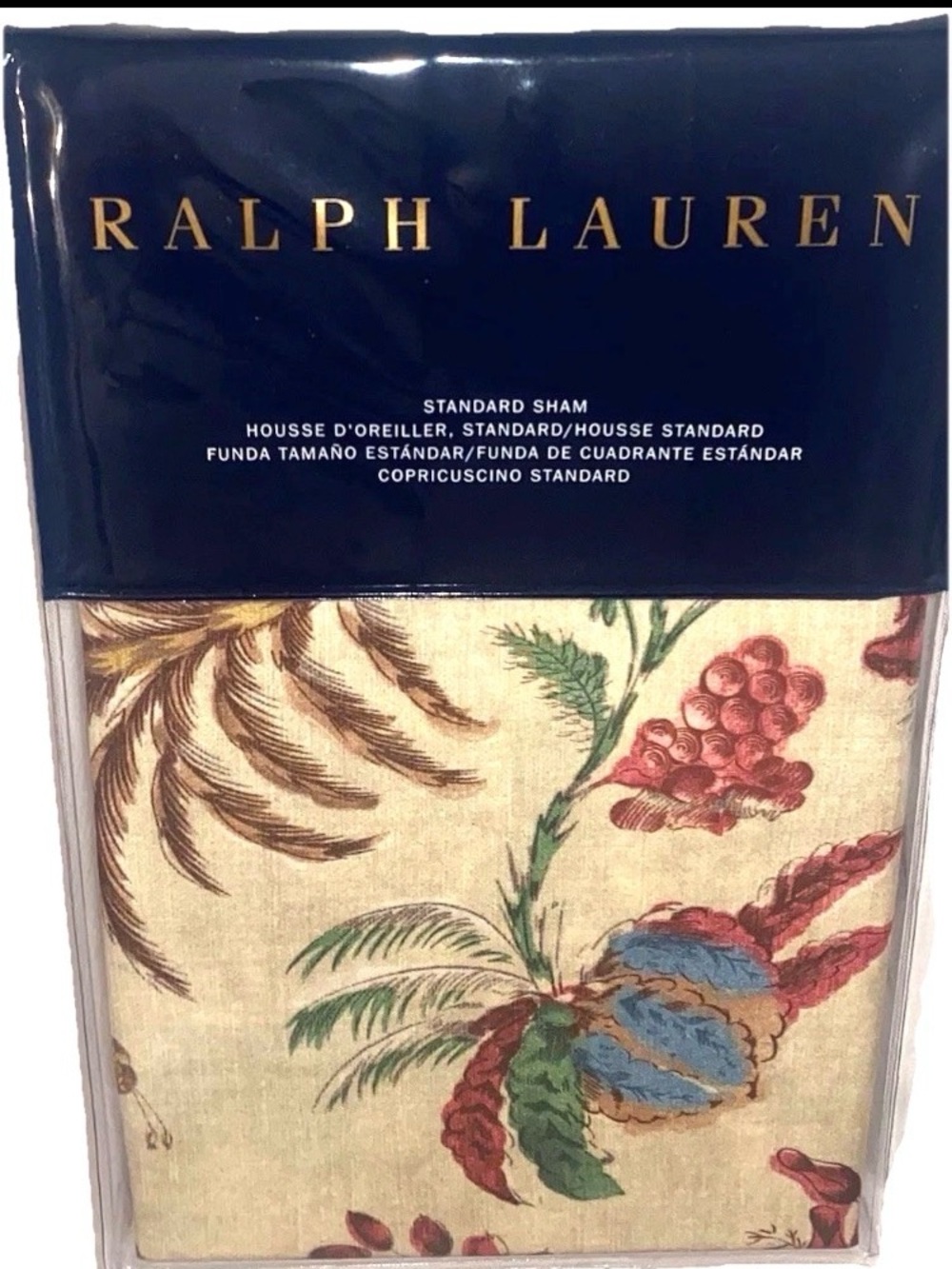 Ralph Lauren Maren Standard Sham Floral Luxury